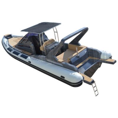 China Warter Sports New Listing 32 Ft 9.6 Meter Luxury Hypalon Rib Cruiser Yacht Boat With 960 Cabin for sale