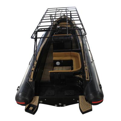 China Warter Sports Marine Supplies Rigid Fiberglass Rib 960 Max 20 People Motor Inflatable Boat Price for sale