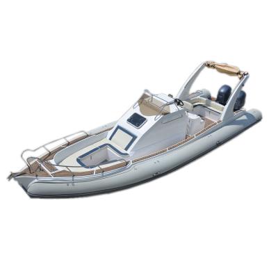 China Warter sports luxury big boat hypalon fishing boat inflatable china rib boat RIB 960 for sale