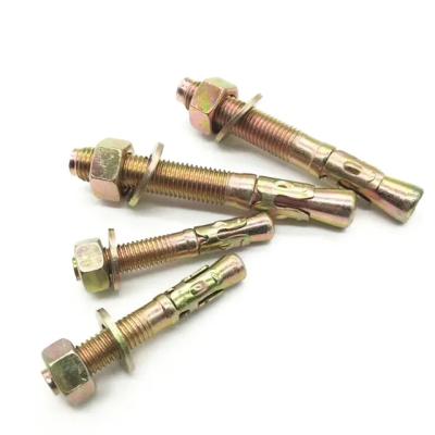 China Excellent Quality Carbon Steel Wedge Anchor Bolt Stainless Steel Fastener Expansion Bolt for sale