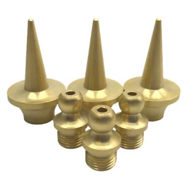 China Widely Applied Special Customized Metal Mini Automatic Auto Lathe Spare Brass Machining Parts for sale