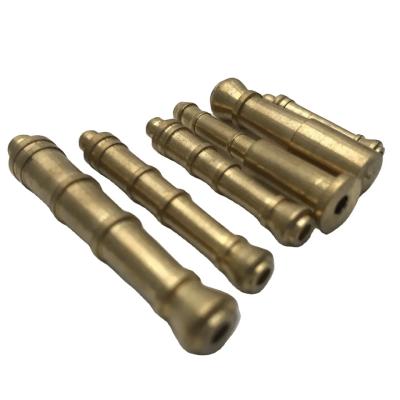 China Widely Applied Wholesale Metal Mini Automatic Auto Lathe Spare Brass Machining Parts Turn Machining for sale