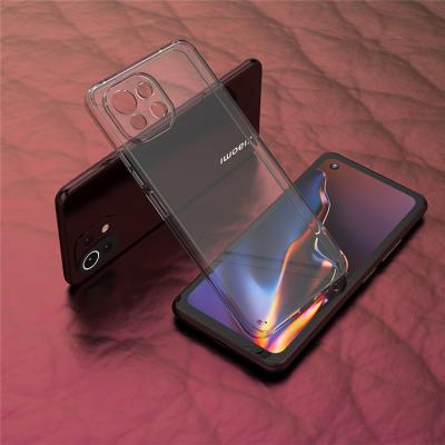 China Anti-drop Acrylic Transparent Clear Case For F-3 GT X3 M3 Pro 11i K40 Pro Fundas de Xiaomi MI 11 lite Poco for sale