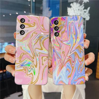 China Luxury High Quality Anti-fall Glitter Shining Mobile Cell Phone Case For Xiaomi Redmi Note 10 5G 4G TPU IMD Bumper Protective Case for sale