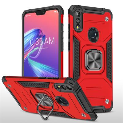 China Hard PC Armor Magnetic Kickstand Shell Shockproof Hybrid Soft TPU Cover For Asus Zenfone Max Pro (M2) ZB631KL Shockproof Phone Case for sale