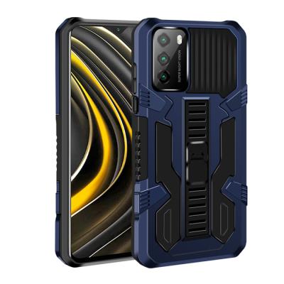 China Anti-drop Finger Ring Rugged Full Protective Phone Heavy Duty Hidden Case For Xiaomi Redmi Note 10 Lite Back Cover for sale