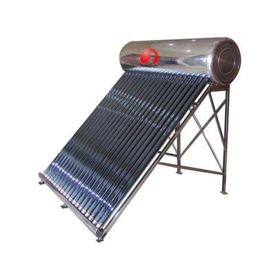 China 200l Outdoor Home Use Evacuated Tube Solar Water Heater OEM Solar Solar Shower For Roof for sale