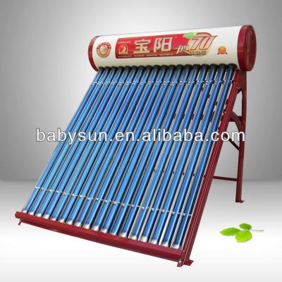 China 2015 New Stainless Steel Best Quality Induction Solar Hot Water Heating Geyser for sale