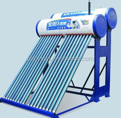 China Hotel China supplier double-tank solar water heater price in india for sale