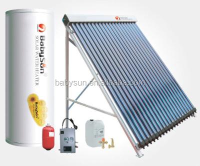 China Hotel Zhejiang High Efficiency Split Pressurized Solar Water Heater for sale