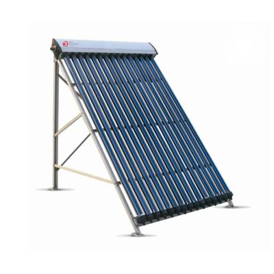 China Glass Single Wing Separate Heat Pipe Solar Water Heater System for sale