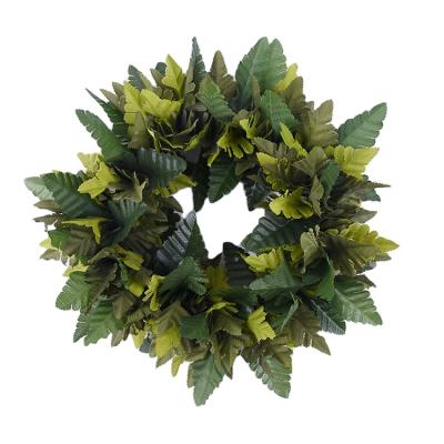 China Wholesale Artificial Persian Leaf Haku Women Accessories Silk Fern Headband Hawaii Dance Party From Fashion Factory Supplier HC30001B-3 50CM for sale