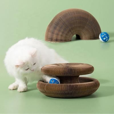 China Magic Magic Stored Cat Scratch Box Cat Scratching Board Cat Scratching Board for sale