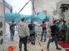 The on-site test without partial discharge has been successfully completed and passed the acceptance