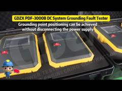 PDF-3000B Portable Strong Anti Interference DC System Ground Fault Tester