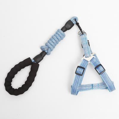 China Dog Leash Outdoor Pet Dog Harness Adjustable Stocked Webbing Set for sale