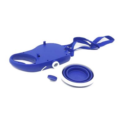 China New Arrival Stocked Multi Functional Custom Logo Dog Leash With Water Bottle Bowl Pet Accessories for sale