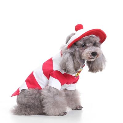 China New Stocked Fashion Christmas Pet Dresses Pet Clothes Dog Party Clothes Pet Clothing for sale