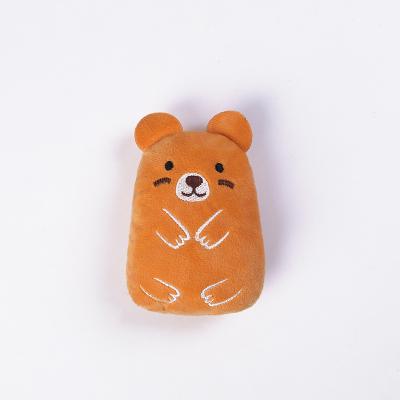 China Interactive Cute Plush Stocked Toy Cat Toy New Come With Catnip In Stock for sale