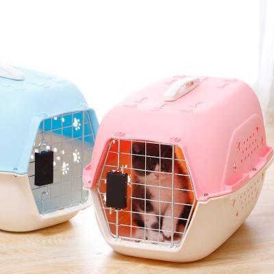 China Hot Sale Stocked Cat Cage Portable Luxury Airline Outdoor High Quality Approved Travel Pet Carrier for sale