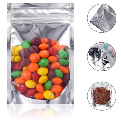 China Factory Supply Cheap Price Stand Up Zip Lock Resealable Food Grade In Sock Aluminum Foil Bag for sale