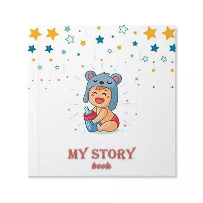 China Wholesale custom high quality hardcover baby memory book children's books story book notebook baby keepsake diary for sale