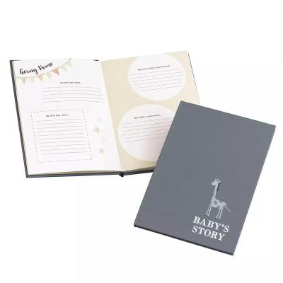 China High quality baby memory book custom children's books wholesale up-to-date custom print pregnancy album memory disc keepsake book notepad for sale