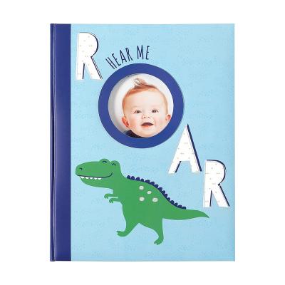 China High quality 2023 children's first year baby scrapbook baby memory book diary notebook wholesale custom hardcover books for sale