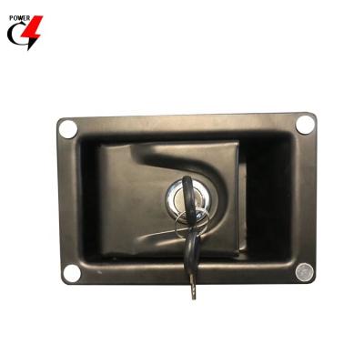 China MS866 Stainless Steel Black Metal Generator Canopy Door Lock Generator Canopy Carbon Generator Metal Security Diesel Door Lock for sale