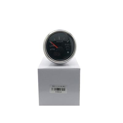 China Hot Sale CX6016 52mm Black Outdoor Sewage Level Gauge 0-190ohm Indicator Sewage Meter With 12V/24V Waterproof Rustproof 52mm 2