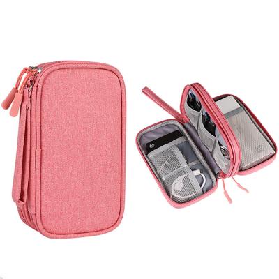 China Normcore / Headphone Hard Drive U Disk Organization Box Minimalist Waterproof Multifunction Storage Bag for sale