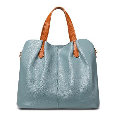 China 2021 European and American Fashion Designer Women Handbags Cowhide Hot Selling Genuine Leather Shoulder Bag for Women Handbags for sale