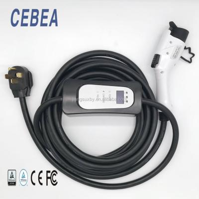 China Other 16A SAE J1772 EV Charger Cable For EVSE Connector Mode 2 for sale