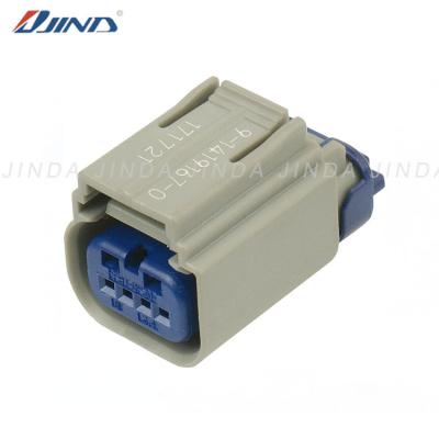 China JINDA 4 pin automotive tyco amp female connector for wire harness DJ7033-0.6-21 for sale