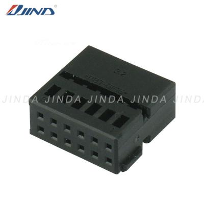 China JINDA 12 pin automotive tyco amp female connector for wire harness DJ70121-0.6-21 for sale