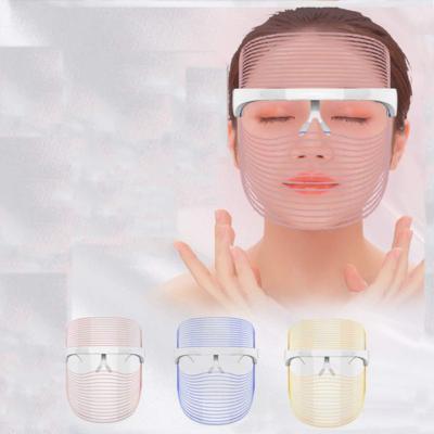 China Skin Tightening New 7 Color LED Mask Face Skin Care Treatment Facial Mask Peel Tighten Home Use Beauty LED Mask for sale