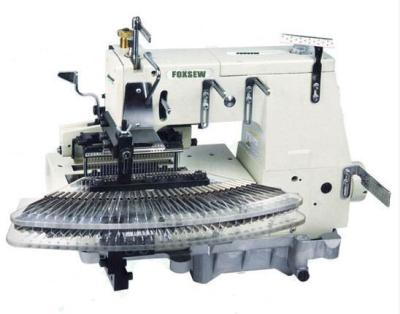 China 25 or 33 Needle Flat-bed Double Chain Stitch Sewing Machine (tuck fabric seaming)  for sale