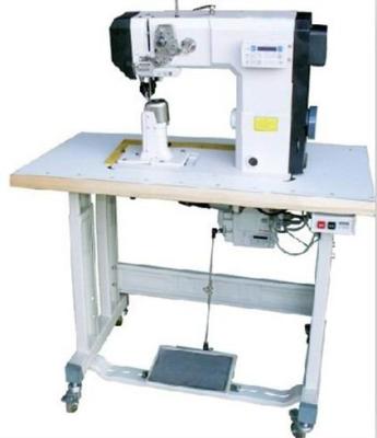 China Roller Feed Postbed Sewing Machine with Automatic Thread Trimmer and Backtacking for sale