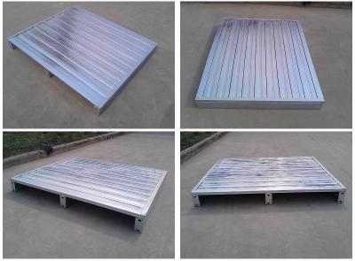 China heavy duty stackable standard steel pallet , metal pallet for warehouse and logistics for sale