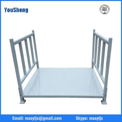 China Warehouse pallet stacking/Warehouse tire storage stacking folding rack/pallet stacking frames for sale