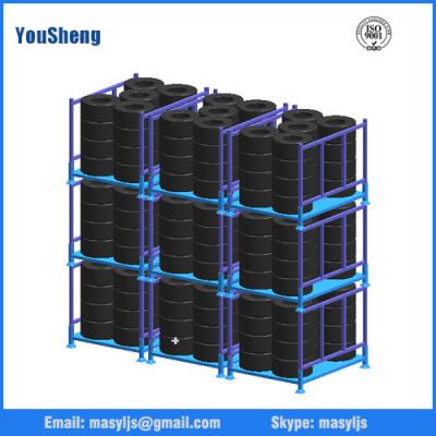 China Warehouse Storage Pallet Racking/Powder Coated Stacking Racks/Tire Rack for Tyre for sale