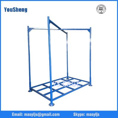 China Foldable Warehouse Storage Stacking Rack for fabrics, tires, cartons for sale