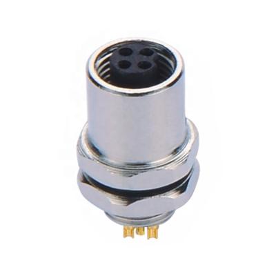 China Automotive 2 3 4 Pin Male And Female Plug Waterproof M5 Electrical Cable Connector for sale