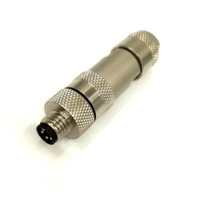 China LED 3pin 4pin 5pin Female Assembly Ip68 M8 Waterproof Shielded Connector for sale