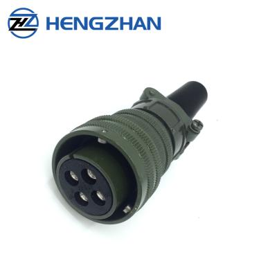 China Amphenol Automotive Military Connector MS5015 MS26482 VG95234 Bend Circular Air Plug for sale