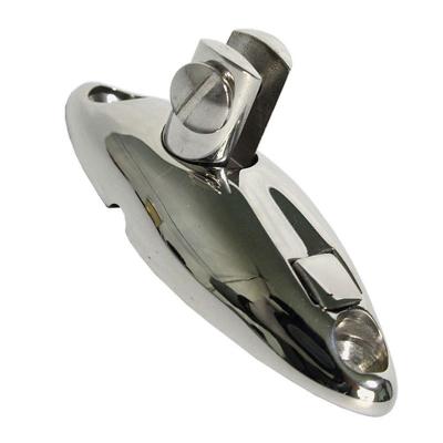 China 316 Stainless Steel Deck Hinge 92*34 316 Stainless Steel Deck Hinge 360 ​​Rotating Hinge Marine Hardware for sale