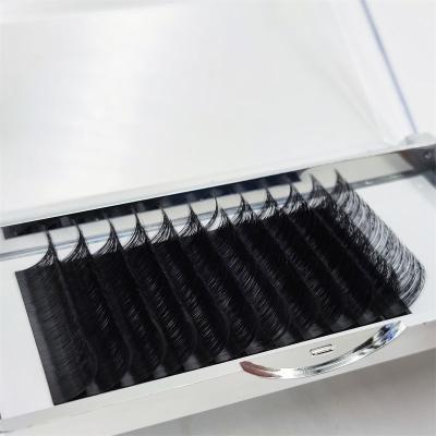 China Good Quality Black Eyelashes Lash Natural Private Label Long Color Volume Silk Extension for sale