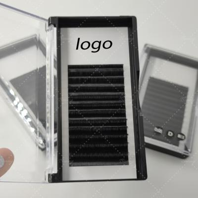 China Natural Free Sample Wholesale Custom Private Label Volume Eyelashes Extension for sale