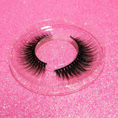 China Natural Long Natural Looking Super Soft Mink Lashes Charming 3d Faux Mink Eyelashes for sale