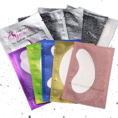 China Other Colored Eyelash Graft Eye Stickers Under Eye Pads Eye Patches Tips Sticker Eyelash Extension Paper Patches for sale